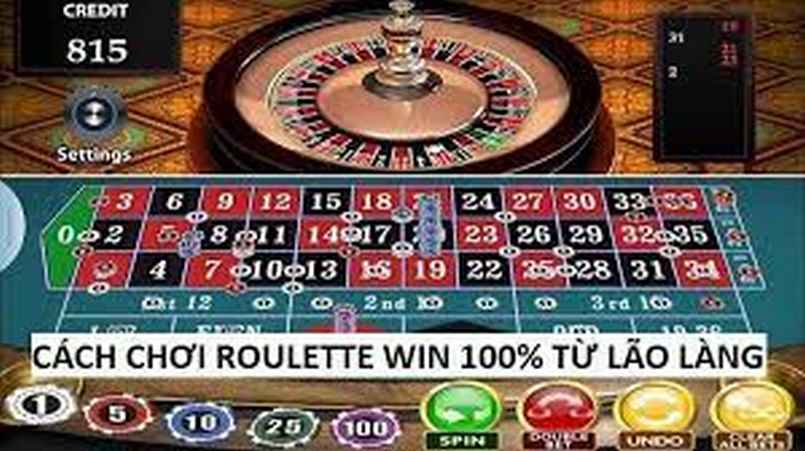 Lựa chọn bàn chơi roulette có một số 0